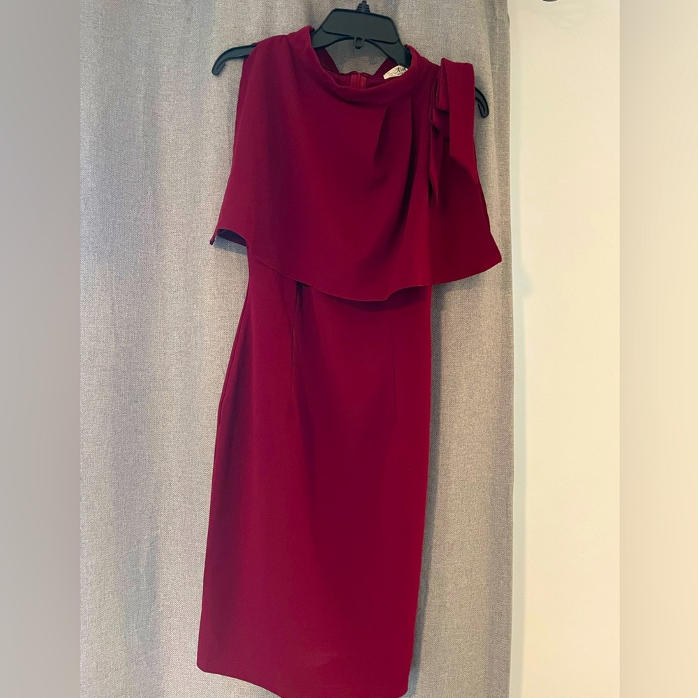 AISIZE Women's Vintage 1940s Half Collar Dress